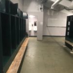 Lockers at school before working with a painting contractor in Whitehall, PA